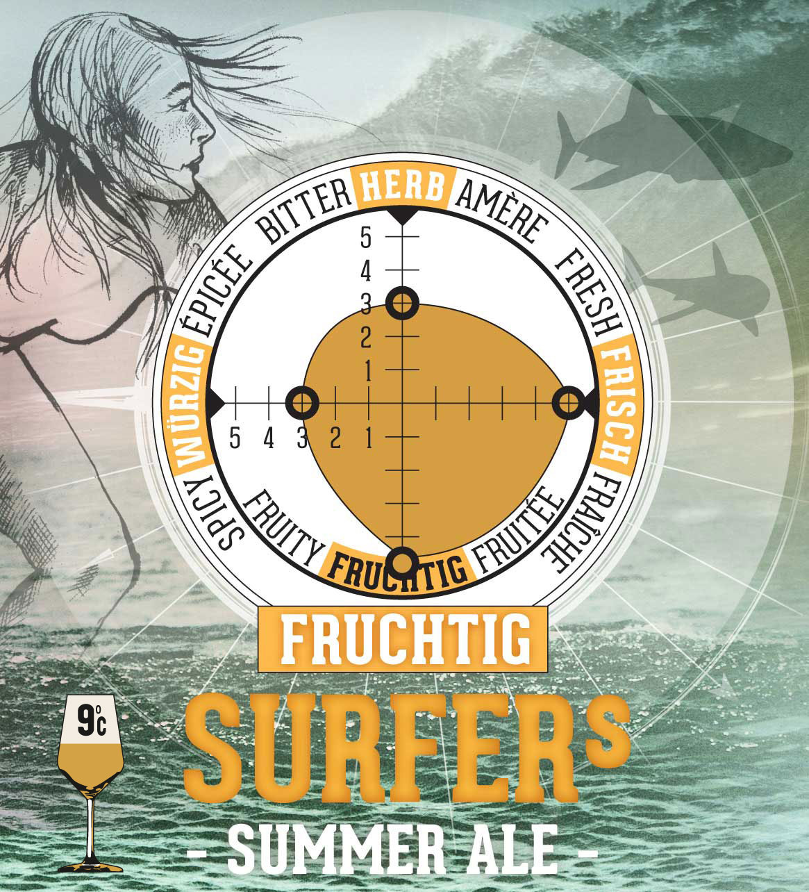 Surfers Summer Ale - alcohol-free